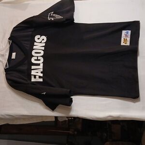 VTG Majestic Play Football Atlanta Falcons Black Football Jersey Sz M